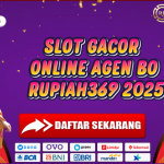 SLOT GACOR ONLINE AGEN BO RUPIAH369 2025